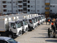 Kamionët e rinj për mbledhje të mbeturinave - Komuna e Prishtines