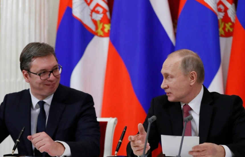 Aleksandar Vuçiq dhe Vladimir Putin