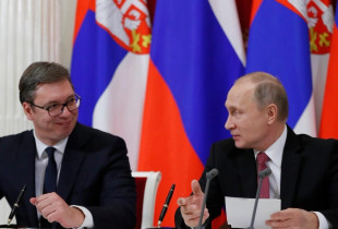 Aleksandar Vuçiq dhe Vladimir Putin