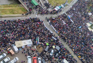 Protesta e studentëve në Kragujevc