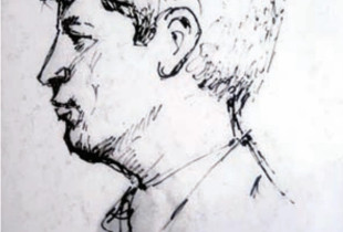 Portret i Muhamed Kërveshit, realizuar nga maestro Ibrahim Kodra