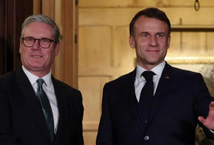 Keith Starmer dhe Emmanuel Macron