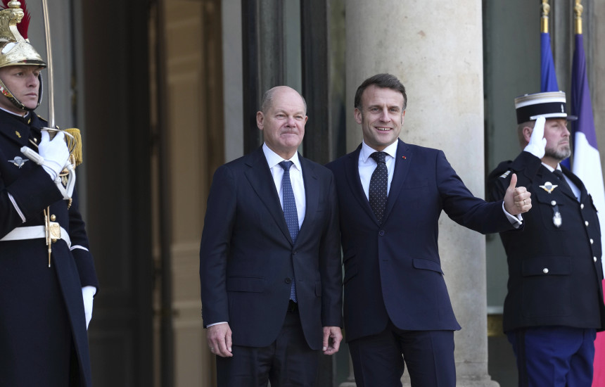 Emmanuel Macron dhe Olaf Scholz