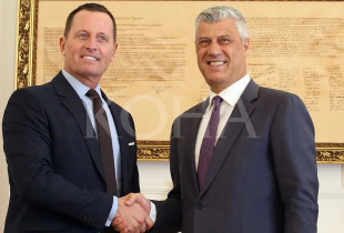 Emisari amerikan për misione të posaçme, Richard Grenell dhe ish-presidenti Hashim Thaçi