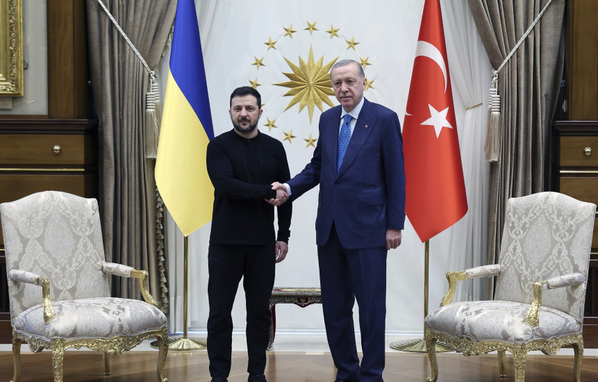 Volodymyr Zelensky dhe Rexhep Tayyip Erdogan