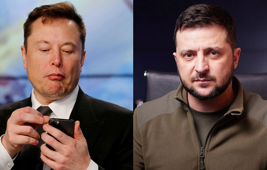 Musk & Zelensky