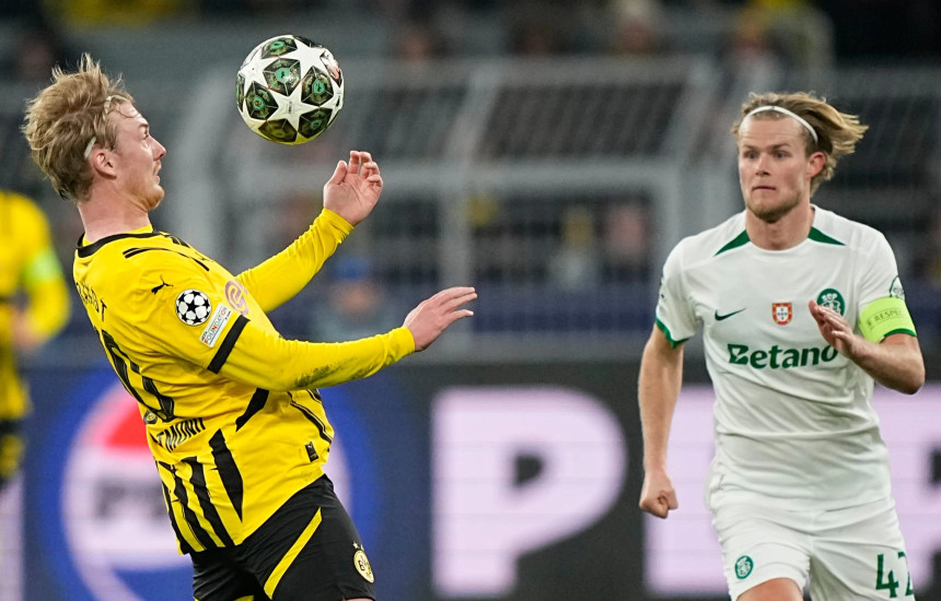 Mbyllet pa gola pjesa e parë e ndeshjes Dortmund – Sporting