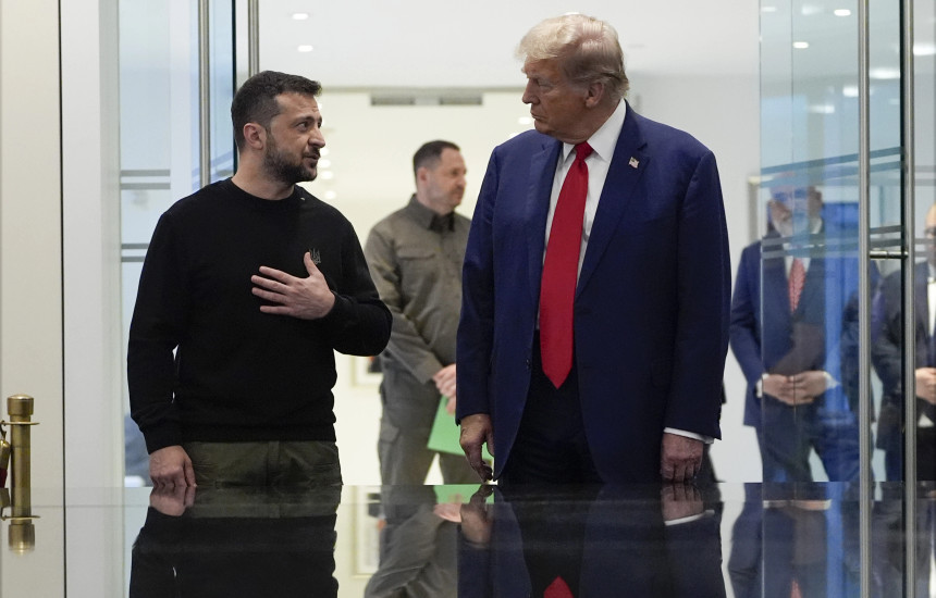 Volodymyr Zelensky - Donald Trump