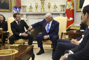 Donald Trump dhe Emmanuel Macron