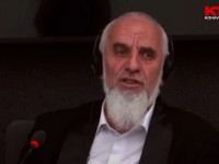 Ismet Tara duke dëshmuar në Hagë