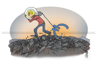 Karikatura e ditës - Kostoja e Rrymës