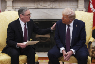 Keir Starmer dhe Donald Trump