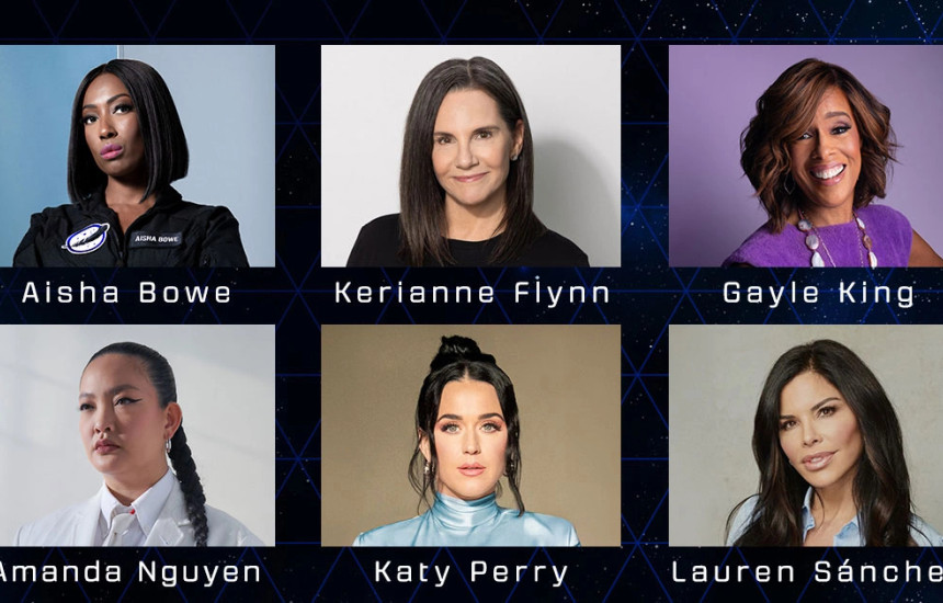 Pjesëtaret e ekuipazhit të parë vetëm me gra në një udhëtim hapësinor