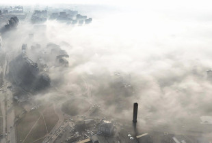 Ajri i ndotur në Prishtinë / Foto: Arben Llapashtica - KOHA