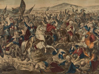 “Beteja e Kosovës”, Adam Stefanoviq, pikturë, 1870