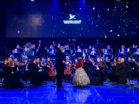 Orkestra e Filharmonisë së Kosovës në koncertin festiv të dhjetorit 2024 (Foto: Arben Llapashtica)