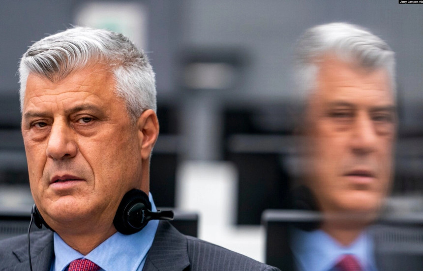 Hashim Thaçi ne Dhomat e Specializuara