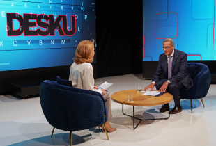 Richard R. Verma gjatë intervistës në KOHA