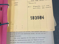 Dosjet e politikës së jashtme gjermane – fashikulli për Kosovën – të prezantuara në dhjetor të vitit 2024 në Ministrinë e Jashtme të Gjermanisë në Berlin (Foto: Sylë Ukshini)