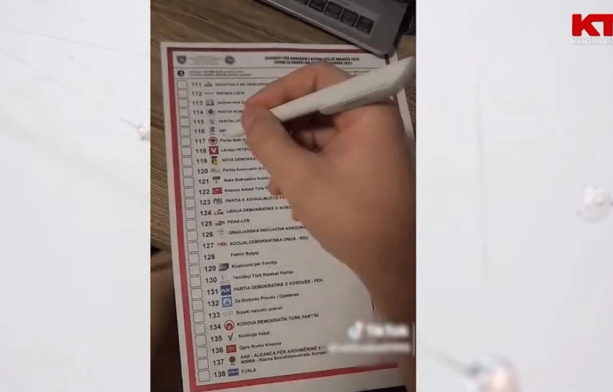 Fletevotimi per zgjedhjet 2025