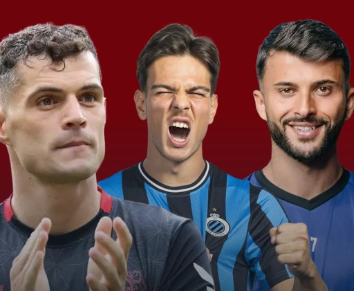 Granit Xhaka, Ardon Jashari, Valon Fazliu