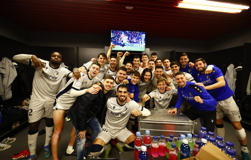 Osasuna eliminon fituesin në fuqi të Kupës së Mbretit