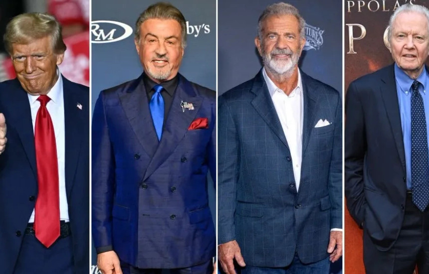 Trumpi emëron Voitin, Gibsonin dhe Stalonen ambasadorë të veçantë të Hollywoodit