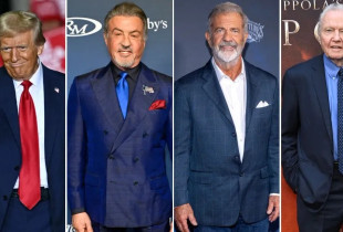 Trumpi emëron Voitin, Gibsonin dhe Stalonen ambasadorë të veçantë të Hollywoodit