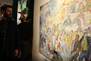 Pikturat e Buron Kacelit gjëllijnë pa hezitim në tabanin e traditës tek zbërthejnë lëvizjen