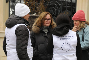 Vezhguesit e BE-se te zgjedhjeve 2025 ne Kosove (Foto: Driton Paçarada)