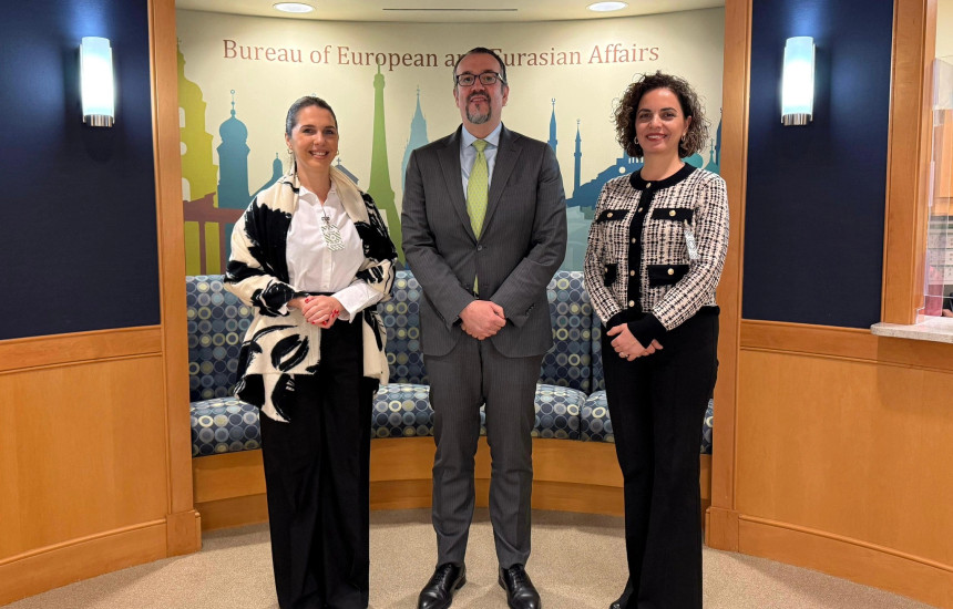 Delegacioni presidencial i Kosovës është takuar me zv.Ndihmëssekretarin e Shtetit, Alexander Kasanof