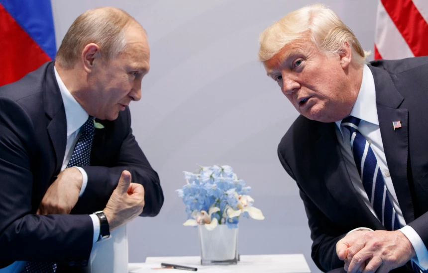 Donald Trump dhe Vladimir Putin