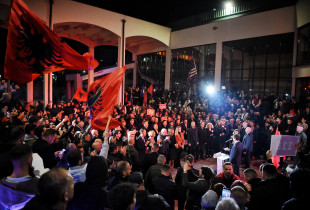 Albin Kurti ne Skenderaj