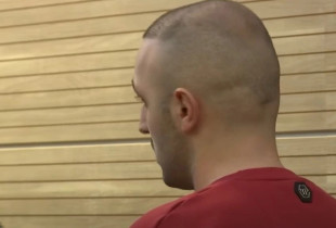 Andi Pajaziti ne seancen ne gjykate