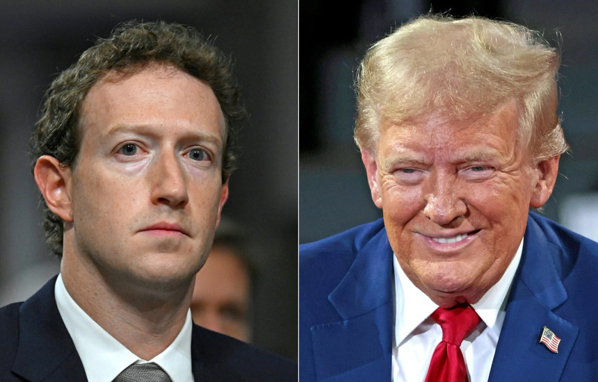 Mark Zuckerberg & Donald Trump
