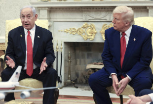 Donald Trump dhe Benjamin Netanyahu