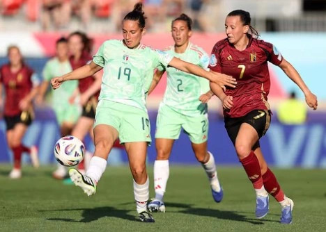 Italia futbolliste - Belgjika
