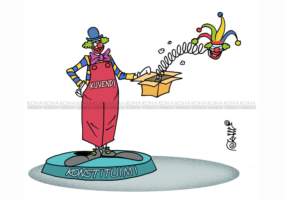 Karikatura e ditës - Shfaqjet konstituive