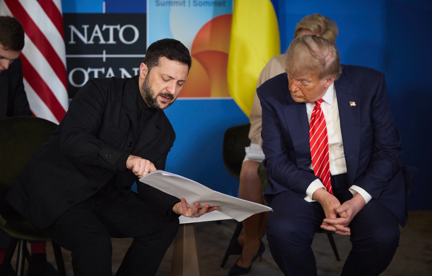 Volodymyr Zelensky dhe Donald Trump