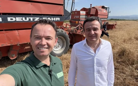 Faton Peci dhe Albin Kurti