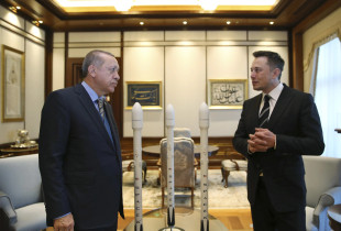 Recep Tayyip Erdogan dhe Elon Musk