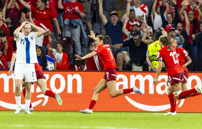 Xhemaili dërgon Zvicrën në çerekfinale të Evropianit