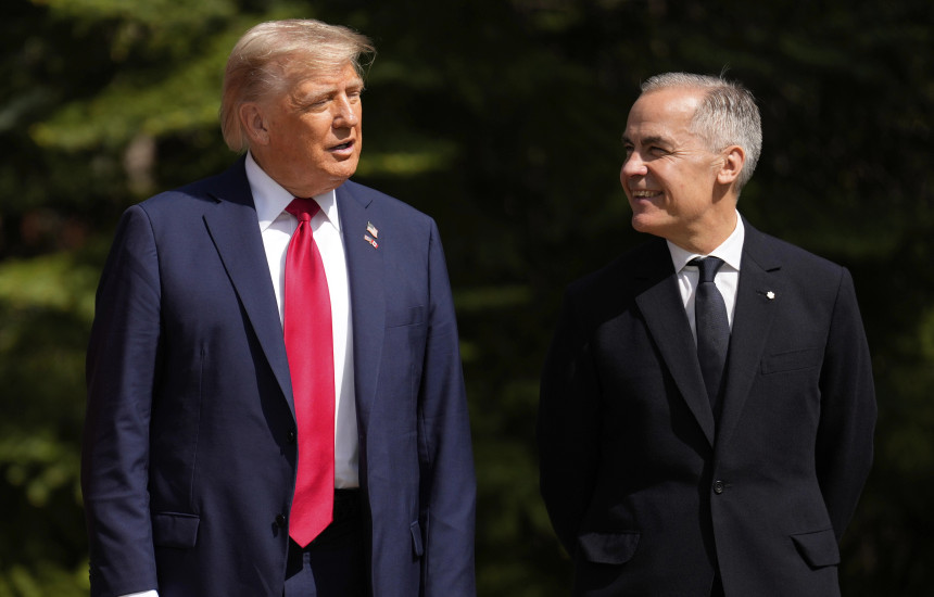 Donald Trump dhe Mark Carney