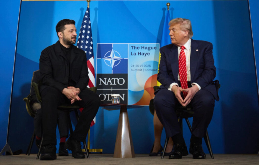 Donald Trump dhe Volodymyr Zelensky