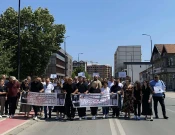 Protesta per Agon Zejnullahun