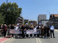 Protesta per Agon Zejnullahun