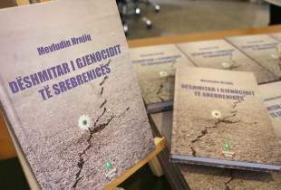 Botimi i librit “Dëshmitar i gjenocidit të Srebrenicës”