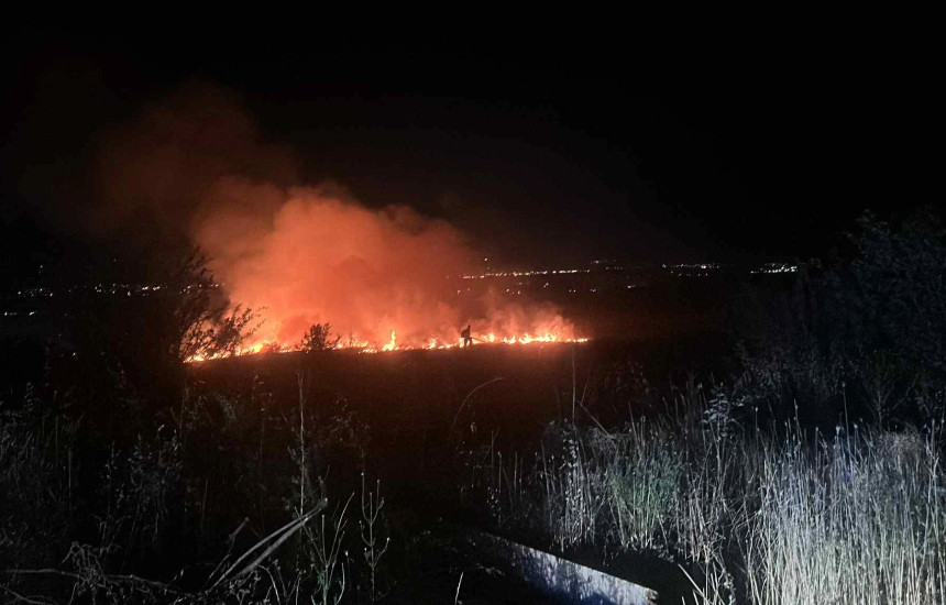 Zjarr në malet e Samadraxhës