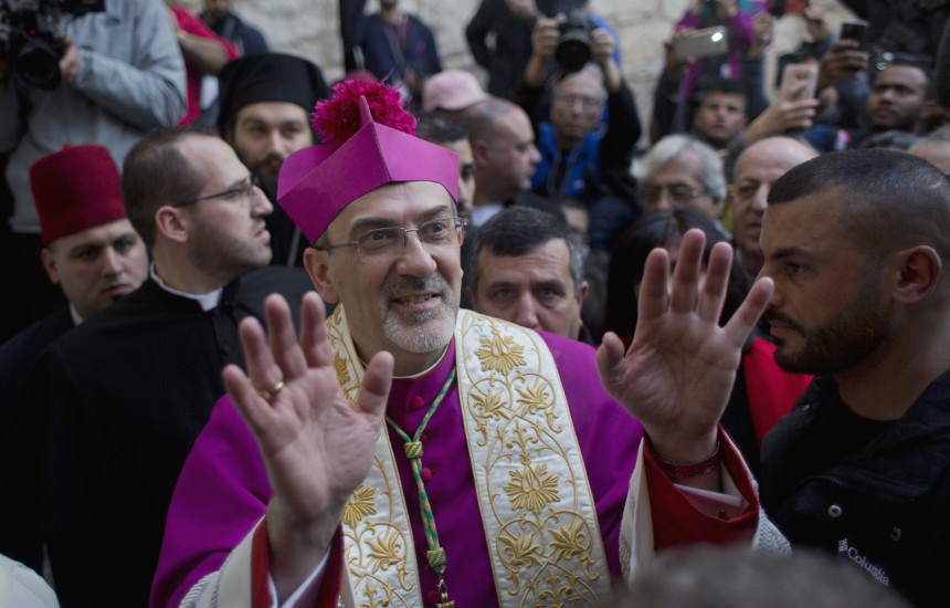Patriarku Latin i Jerusalemit, Pierbattista Pizzaballa dhe Patriarku Ortodoks Grek Theophilos III
