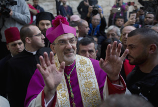 Patriarku Latin i Jerusalemit, Pierbattista Pizzaballa dhe Patriarku Ortodoks Grek Theophilos III